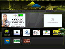 Tablet Screenshot of newark.brazilianevents.com