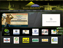 Tablet Screenshot of home.brazilianevents.com